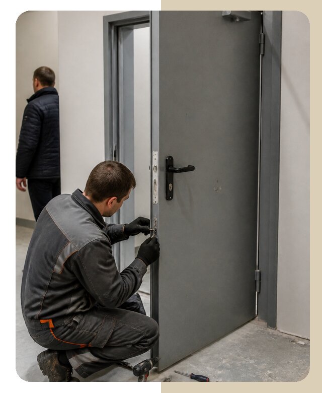 Ремонт противопожарной двери в Гагарине по цене 6763 р. | ДвериЛегко-Ггр