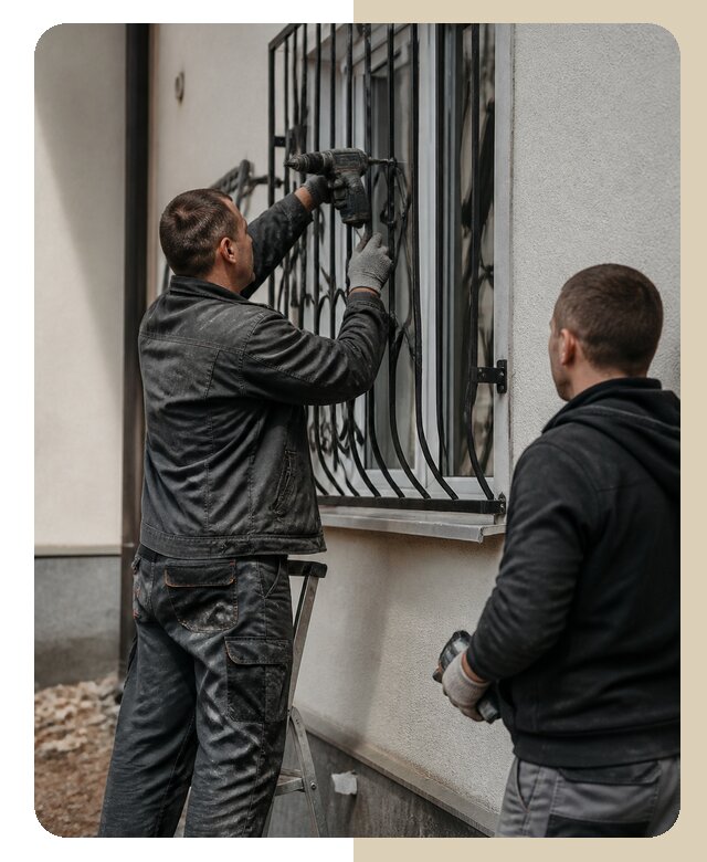 Установка наружных решеток в Гагарине от 5098 р. | ДвериЛегко-Ггр